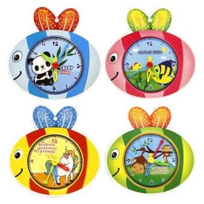 Обучающие часы 17х17 см Ки24257-16 Гранит