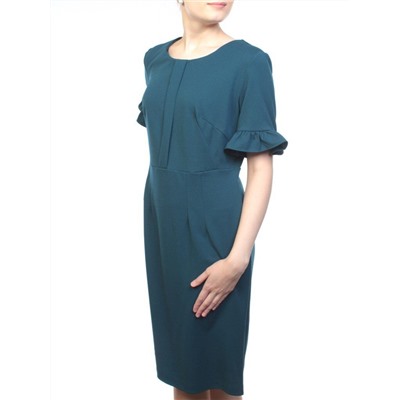 8834 TURQUOISE Платье женское (90% полиэстер, 10% эластан)