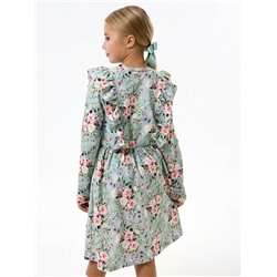 Детское платье "Красотка" / Цветы на ментоле