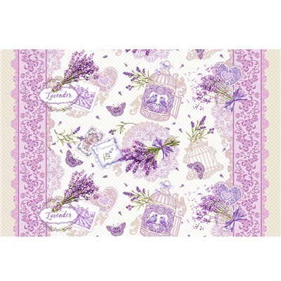 Набор из 3-х кухонных полотенец Лаванда Текс-дизайн