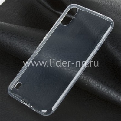 Задняя панель для Samsung Galaxy  A01 Core Силикон  прозрачная (пакет)