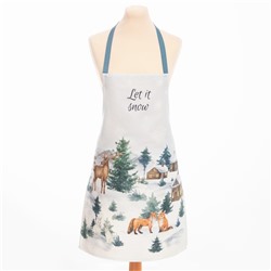 Фартук новогодний "Этель" Forest animals 60х70см, 100% хл, саржа 190 гр/м2