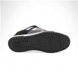 Кроссовки из натуральной кожи 666 черные