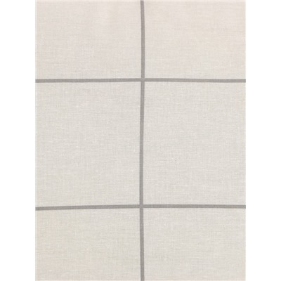 Постельное бельё Этель 2 сп «Клетка», бежевое, 175×215, 200×220, 50×70-2 штуки, бязь, 125 г/м²