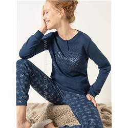 Пижама №DDF40 Loungewear Cotonella Образец
