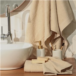 Набор махровых полотенец LoveLife "Natural beige" 3 шт: 70х130,50х80,30х50см хл100%