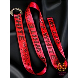 Ремень унисекс OFF-WHITE 3,5х135 см Р9 тип 7