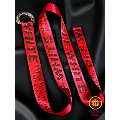 Ремень унисекс OFF-WHITE 3,5х135 см Р9 тип 7