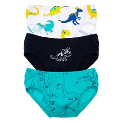 Трусы-брифы для мальчика, 3 шт. в комплекте