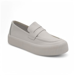 Туфли натуральной кожи PDH268-2 белые