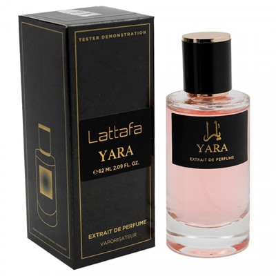 Tester Extrait de Perfume Lattafa Yara edp for woman 62 ml
