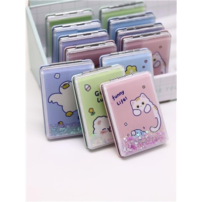 Набор зеркал «Happy Animals» шоу-бокс 12 шт. (4 цвета)