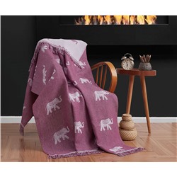 Накидка на Диван 170x220 см. 100% Хлопок Keten Fil Mor