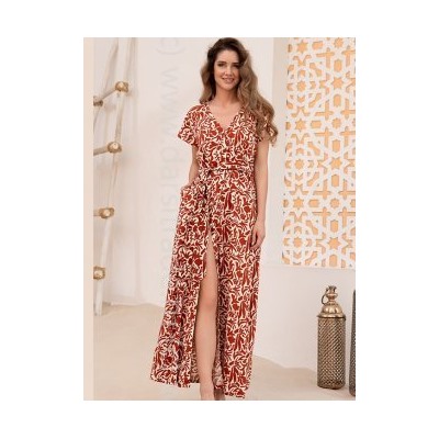 №5477 Платье пляжное "Luigianna" Mia-Amore Дроп виск