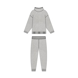 Комплект для девочки: джемпер, брюки