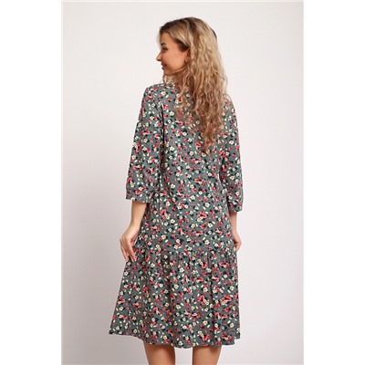 Женское платье 51208 / зеленый