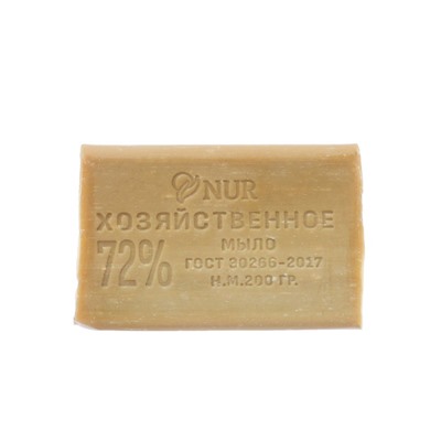 Мыло пятновыводитель хозяйственное 72 % NATURIANA в цветной обертке, 180 г