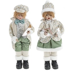 GAEM Игрушка набивная "Девочка/Мальчик" (муз, движ), L20 W11 H44 см, 2в.