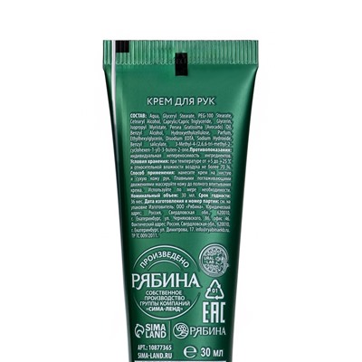 Крем для рук новогодний Sweet Winter, 30 мл, URAL LAB