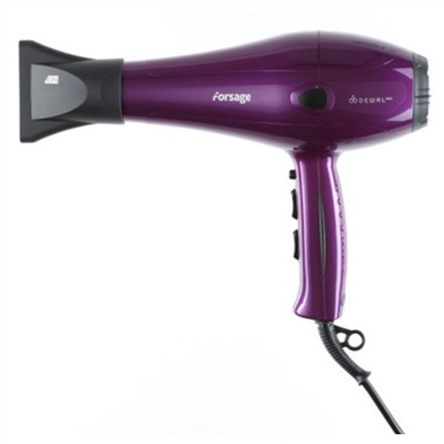Dewal Профессиональный фен для волос / Purple 03-106 Forsage, фиолетовый, 2200 Вт