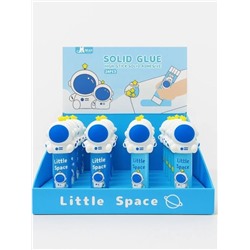 Клей канцелярский "Astronaut",  mix (9 г), шоу-бокс 24 шт