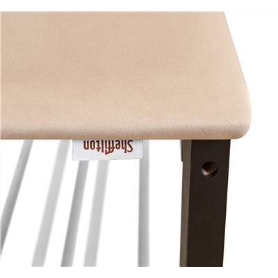 Банкетка SR-0628
                        черный матовый / ванильный крем