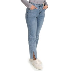 2351 BLUE Джинсы женские AMG JEANS (95% хлопок, 5% эластан)