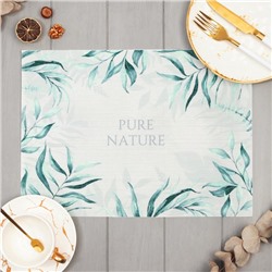 Салфетка на стол Доляна "Pure nature" ПВХ 40*29 см