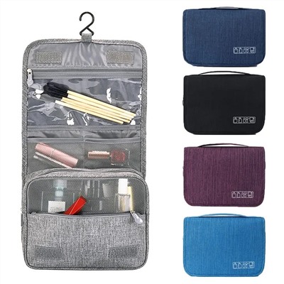 Kristaller Косметичка дорожная Travel hook classic, серый