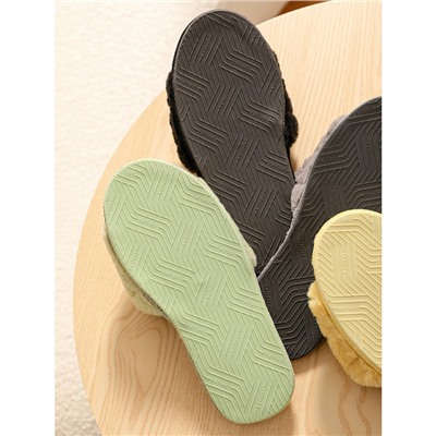 Тапочки «Ромбы» черные