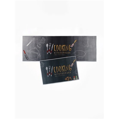 Набор ковриков для кухни Этель Cooking, 2 шт., 40×60 см, 40×120 см