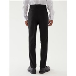 Boys' Super Skinny Slim Fit School Trousers (2-18 Yrs)