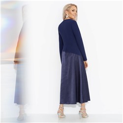 Платье комбинированное с шёлком, Нежная утонченность (моя мудрость)