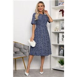 Платье Стиляги (синее) П13741-16М