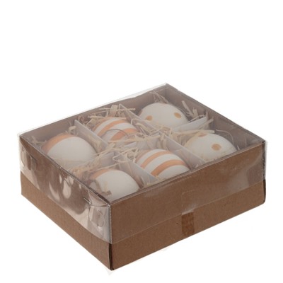 GAEM Набор из 6-ти изделий декоративных подвесных "Яйцо" (4*5,5), L14 W13 H5 см