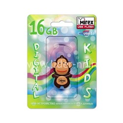 USB Flash 16GB Mirex MONKEY BROWN