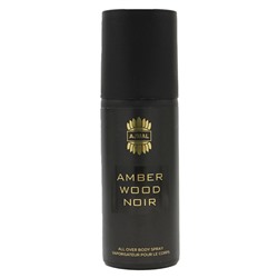 Дезодорант Ajmal Amber Wood Noir Unisex deo 150 ml в коробке