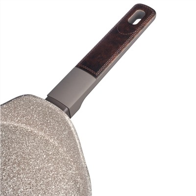 СКОВОРОДА БЛИННАЯ С АНТИПРИГАРНЫМ ПОКРЫТИЕМ PFLUON MARBLE, 24*4,3 СМ