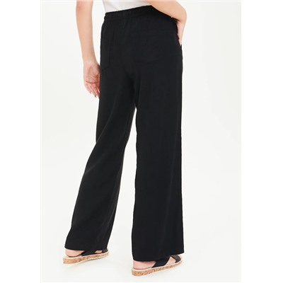 Wide Leg Linen Trousers