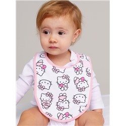 Нагрудник для девочки, 2 шт. в комплекте