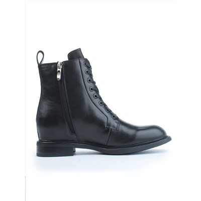 04-M3-1492 BLACK Ботинки зимние женские (натуральная кожа, натуральный мех)