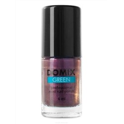 Domix Green Professional Лак для ногтей, темный серо-сиреневый, 6 мл