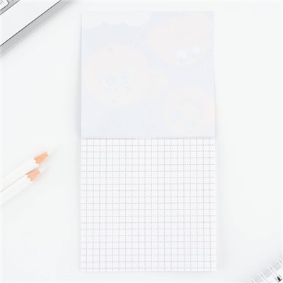 Блокнот 10×10, 16 л. «Смайлы» МИКС