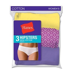 Хипстер 3 шт D41LAS Hanes