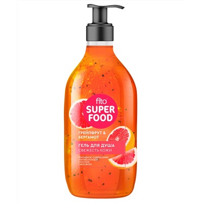 ФИТО "SUPERFOOD" Гель для душа Свежесть кожи серии FITO SUPERFOOD 520мл