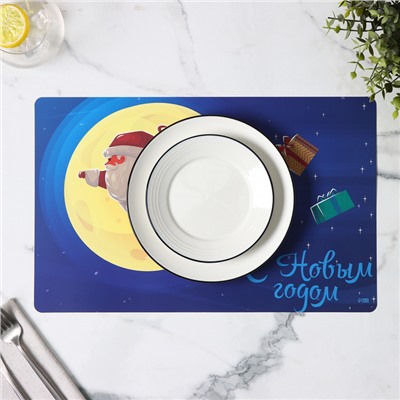 Салфетка на стол Доляна «Новый год 2026», 41×26 см