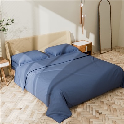 Постельное бельё Этель 1,5 сп Blue lake 143х215, 150х215, 50х70+3-2 шт, мако-сатин, 114г/м2