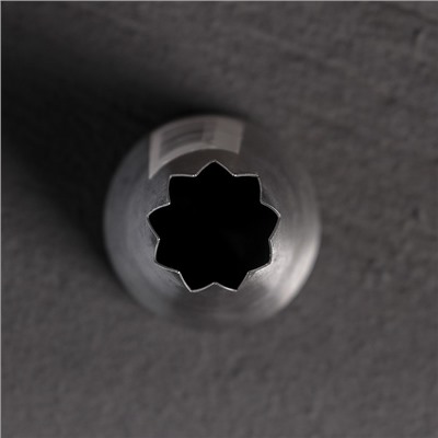 Насадка кондитерская KONFINETTA «Открытая звезда», d=3.4 см, выход 1.6 см, нержавеющая сталь