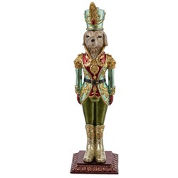 GAEM Фигурка декоративная "Солдатик-собака", L9 W9 H32 см