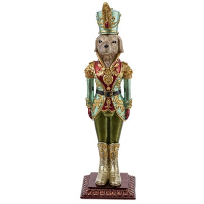 GAEM Фигурка декоративная "Солдатик-собака", L9 W9 H32 см